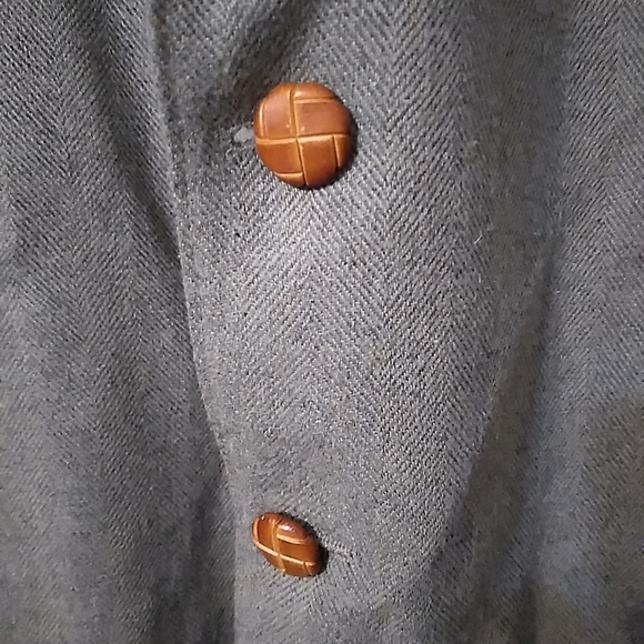 Mesquite Niver Western Wear SZ 44R Mens Blazer Gray VTG MADE IN TEXAS USA - Picture 4 of 8